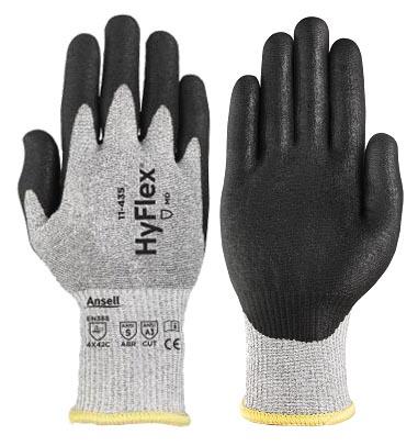 ANSELL HYFLEX 11-435 POLYURETHANE COATED - Tagged Gloves